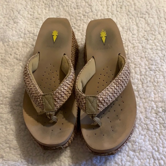 Volatile wedge sandals